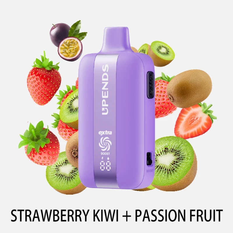 UPENDS UP7 – 35 000 zaciągnięć – podwójny smak - Strawberry Kiwi + Passionfruit