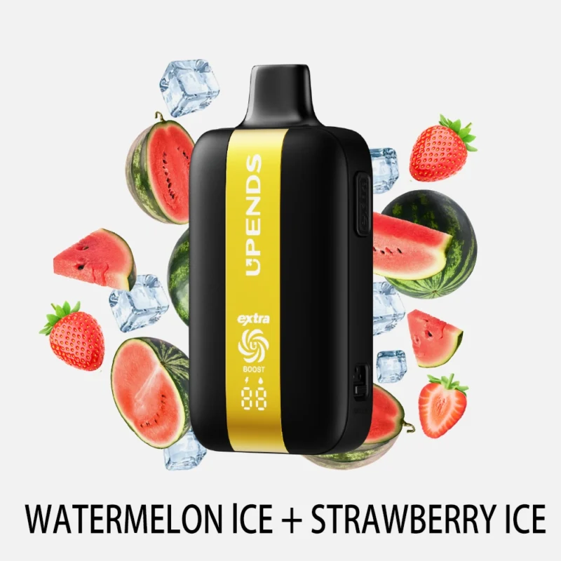 UPENDS UP7 – 35 000 zaciągnięć – podwójny smak - Watermelon Ice + Strawberry Ice