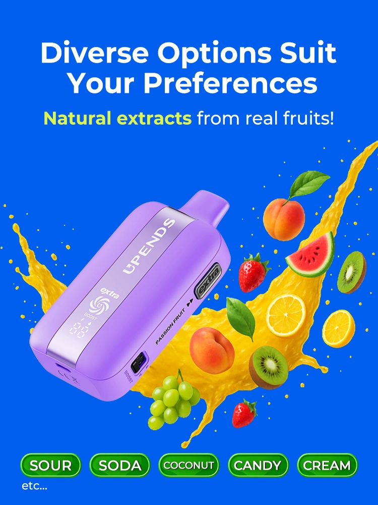 Różnorodne opcje z prawdziwymi ekstraktami owocowymi