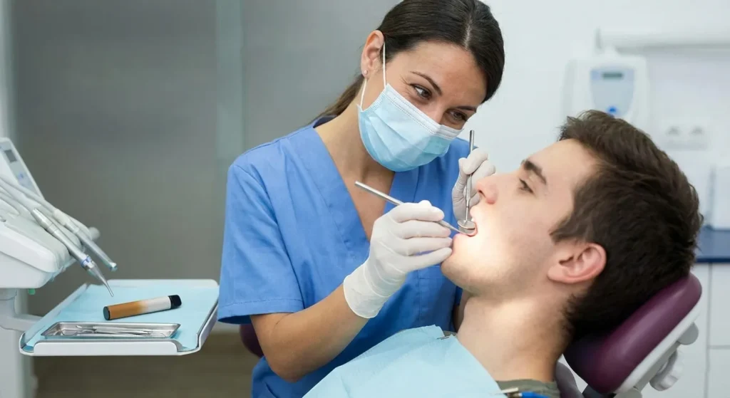 Czy dentysta może rozpoznać, że wapujesz