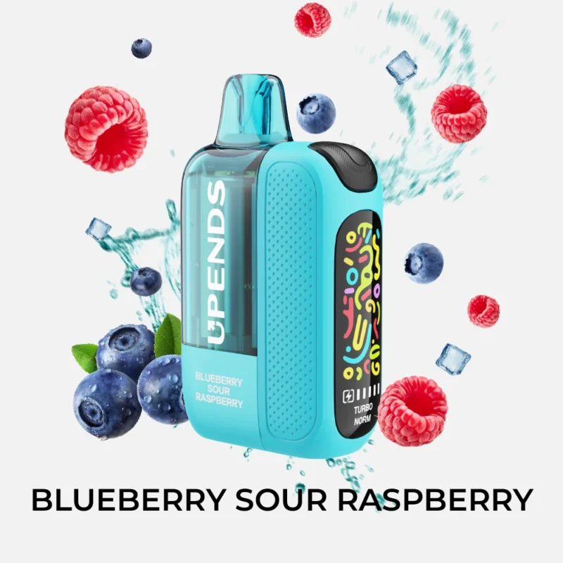 UPENDS UP15 – 60 000 zaciągnięć - Blueberry Sour Raspberry